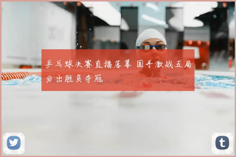 乒乓球决赛直播落幕 国手激战五局分出胜负夺冠